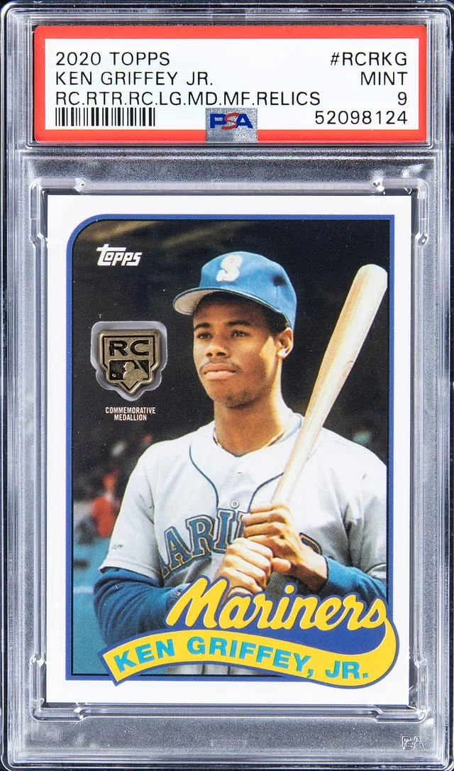 2020 Topps Ken Griffey Jr. Retrospective Logo Medallion #RCR-KG card image