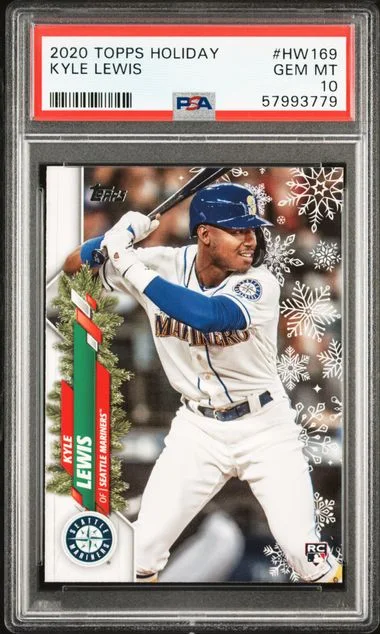 2020 Topps Kyle Lewis Holiday #HW169 card image