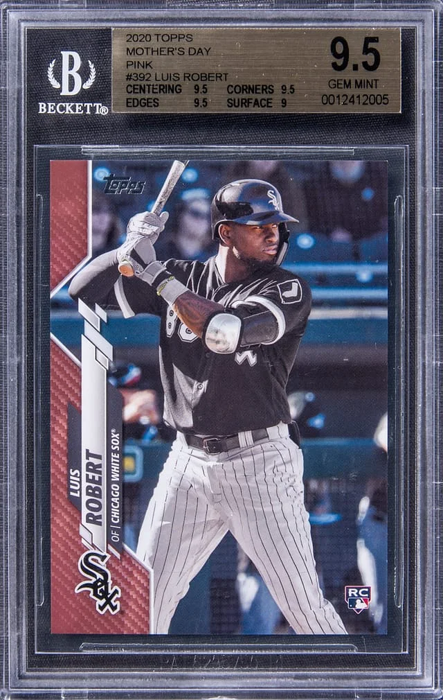 2020 Topps Luis Robert #392 card image