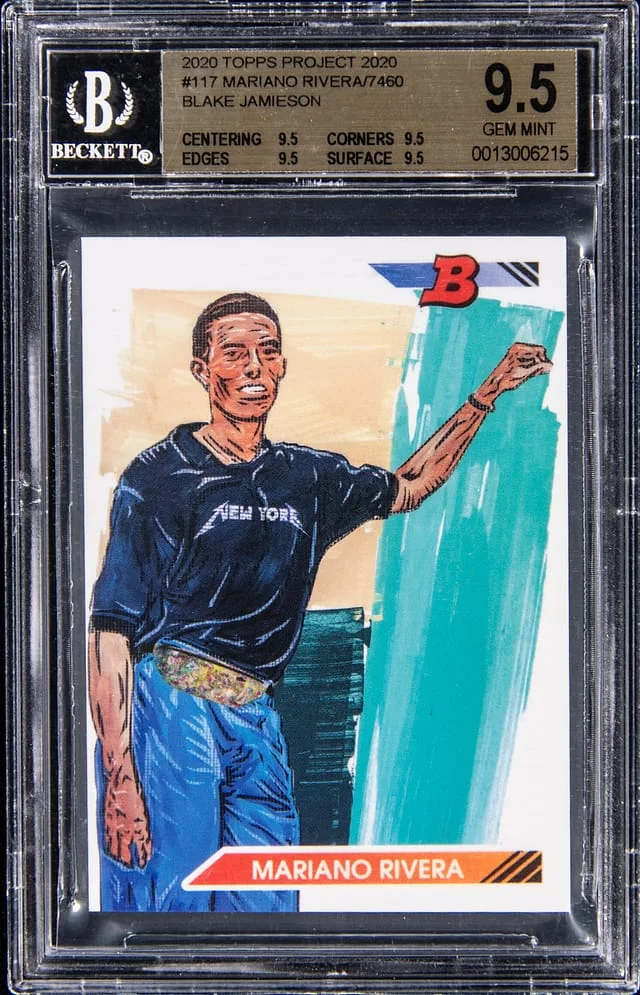 2020 Topps Mariano Rivera Project 2020 Blake Jameieson #117 card image