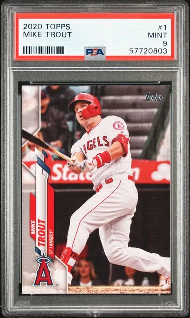 2020 Topps Mike Trout #1 card image