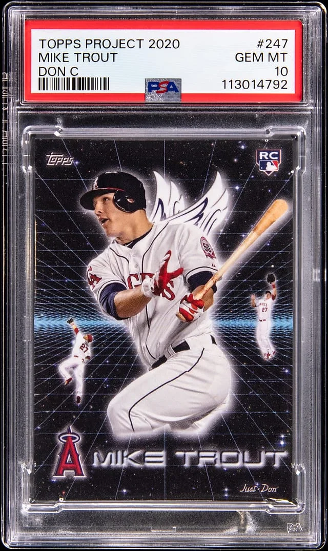 2020 Topps Mike Trout Project 2020 Don C #247 card image