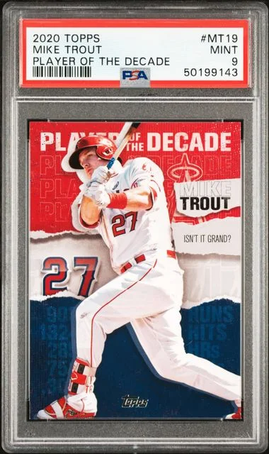 2020 Topps Mike Trout Player Of The Decade #MT19 card image