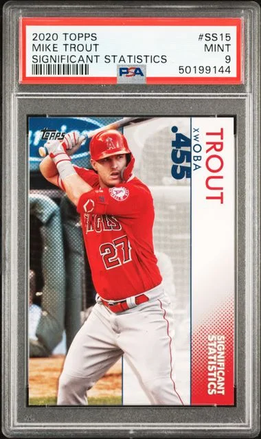 2020 Topps Mike Trout Significant Statistics #SS15 card image