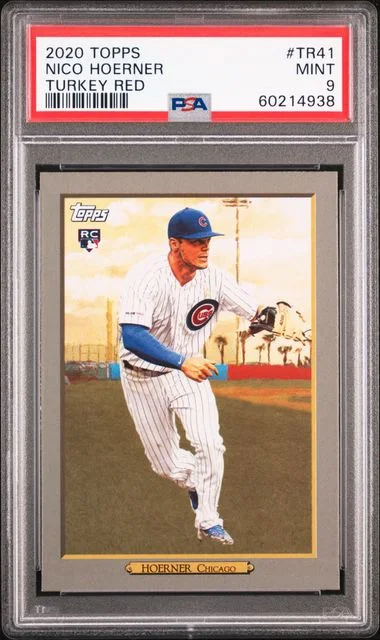 2020 Topps Nico Hoerner Turkey Red #Tr41 card image