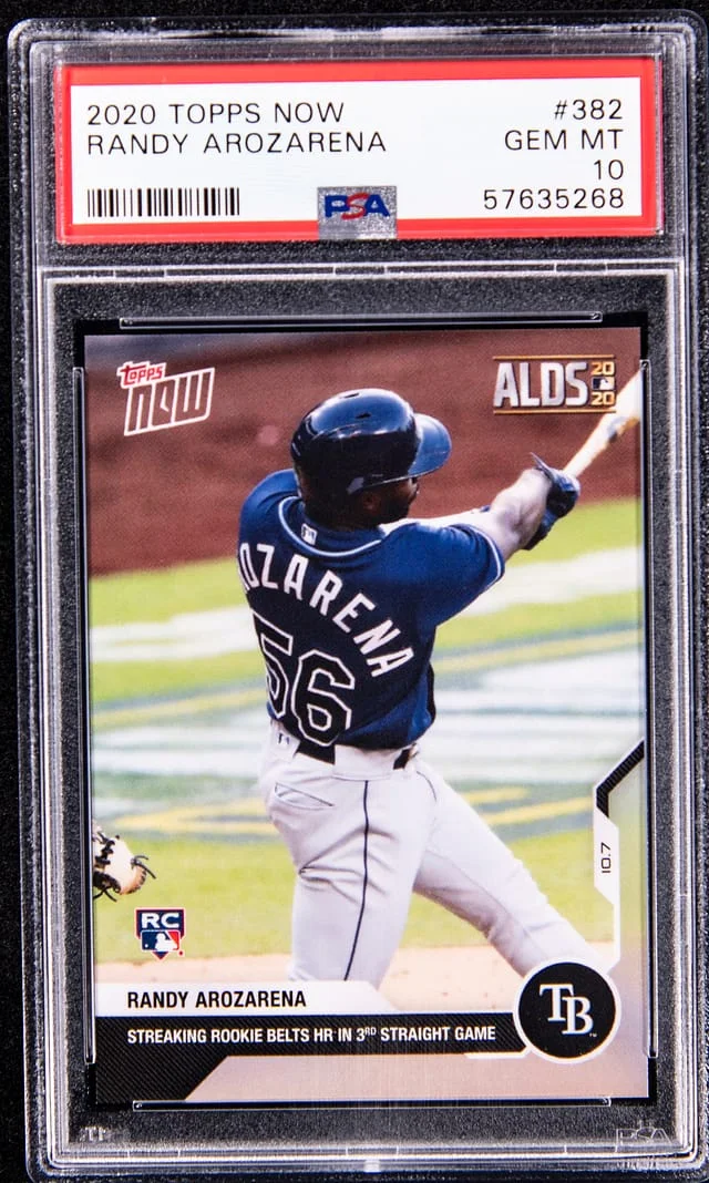 2020 Topps Now Randy Arozarena #382 card image