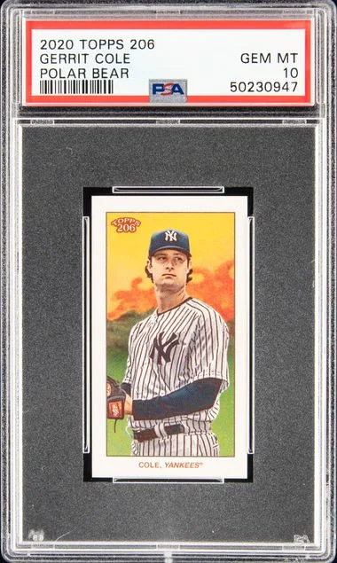 2020 Topps Polar Bear Gerrit Cole #206 card image