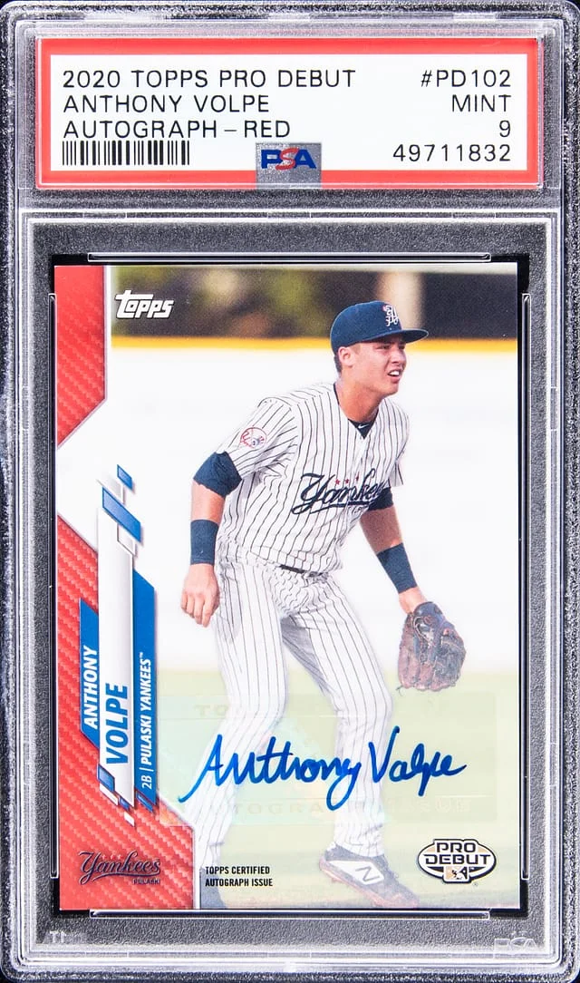 2020 Topps Pro Debut Anthony Volpe #PD-102 card image