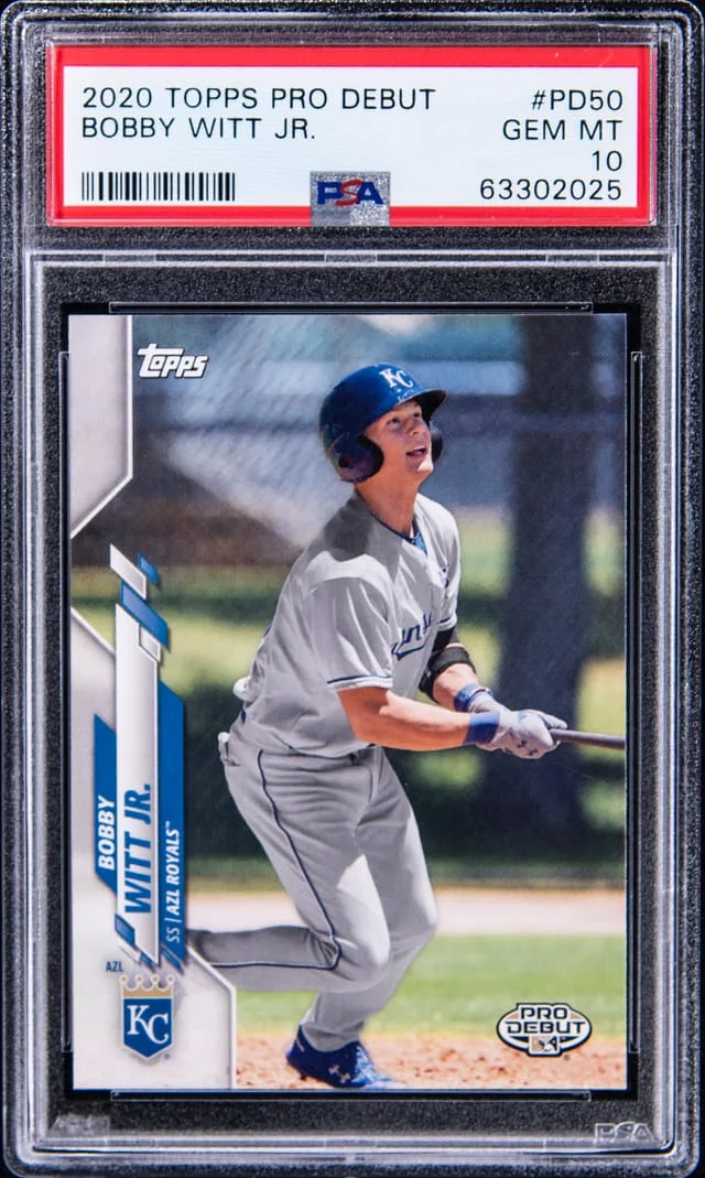 2020 Topps Pro Debut Bobby Witt Jr #PD-50 card image