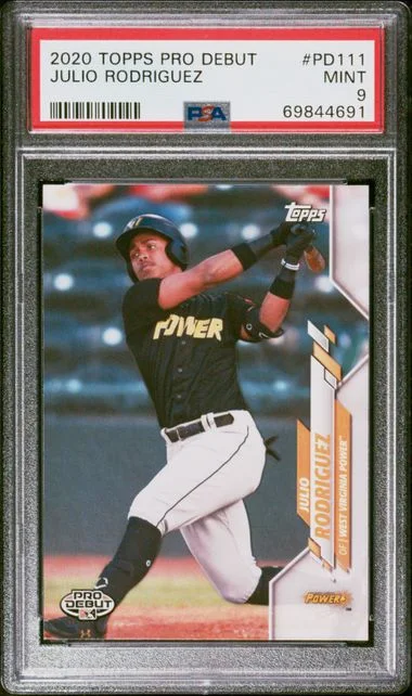 2020 Topps Pro Debut Julio Rodriguez #PD111 card image