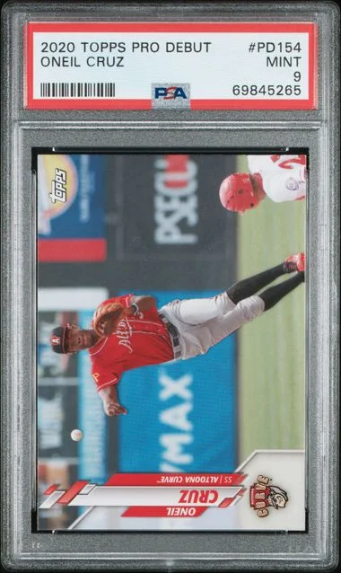 2020 Topps Pro Debut Oneil Cruz #PD-154 card image