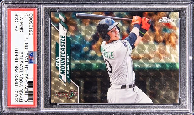 2020 Topps Pro Debut Ryan Mountcastle Chrome Superfractor #PDC-49 card image