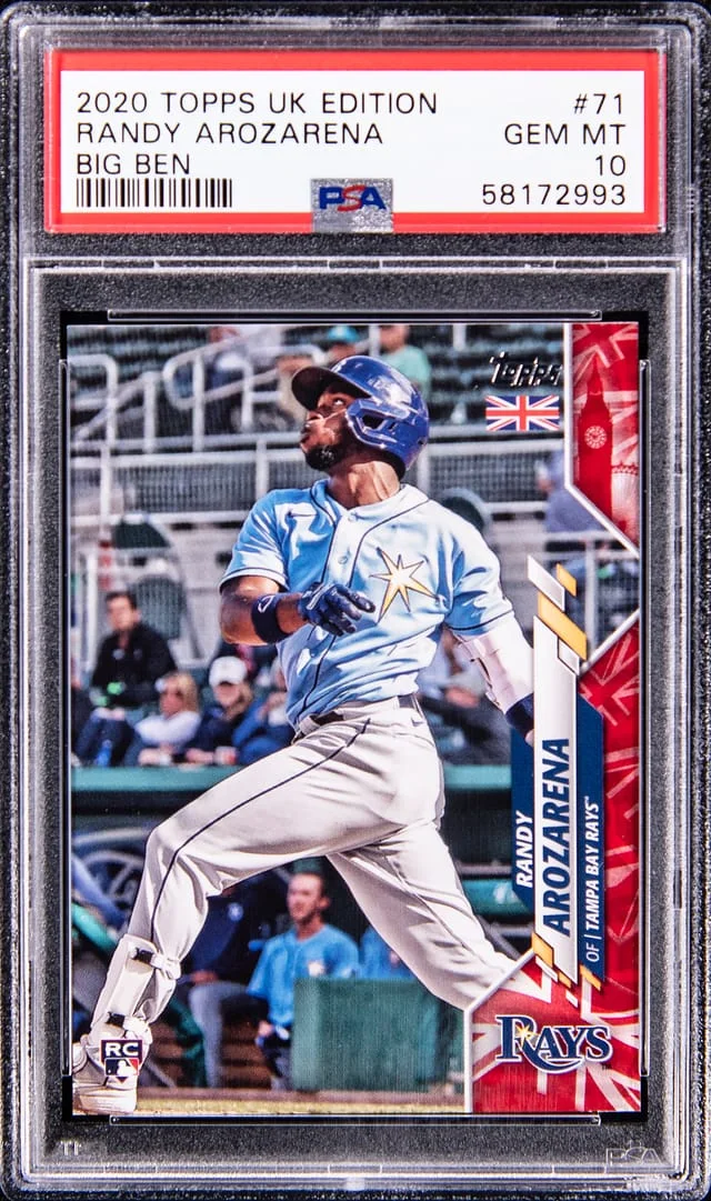 2020 Topps Randy Arozarena UK Edition #71 card image