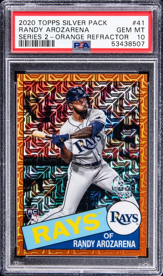 2020 Topps Randy Arozarena Silver Pack Series 2 #85TC-41 card image