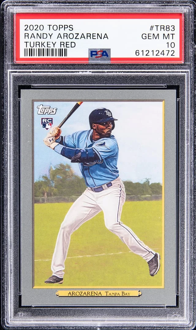 2020 Topps Randy Arozarena Turkey Red #TR-83 card image