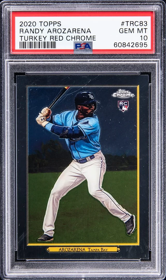 2020 Topps Randy Arozarena Turkey Red Chrome #TRC-83 card image