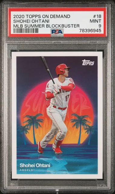 2020 Topps Shohei Ohtani On Demand MLB Summer Blockbuster #18 card image