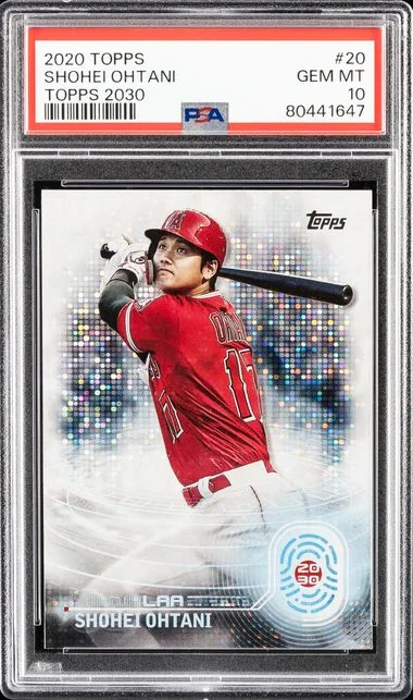 2020 Topps Shohei Ohtani Topps 2030 #20 card image