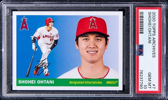 2020 Topps Shohei Ohtani #7 card image