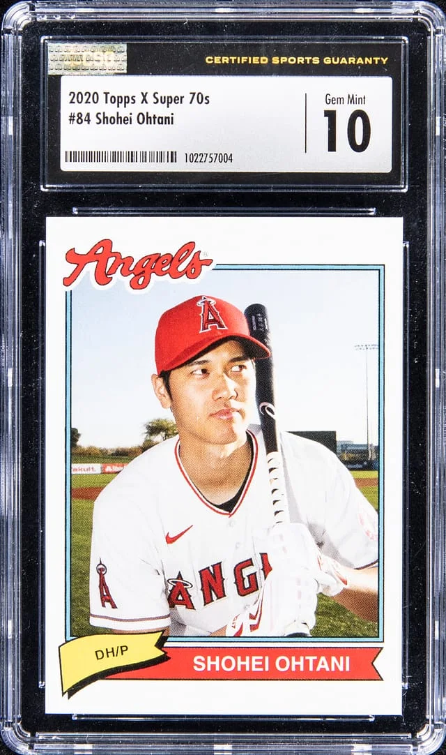 2020 Topps Shohei Ohtani X Super 70s #84 card image