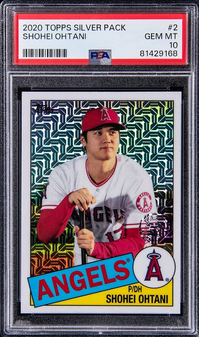 2020 Topps Shohei Ohtani Silver Pack #85C-2 card image