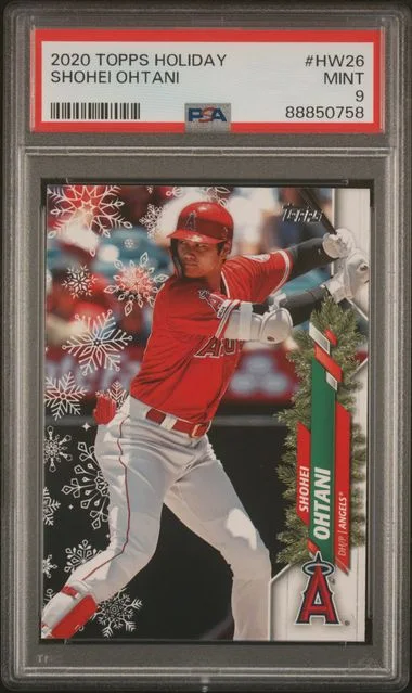 2020 Topps Shohei Ohtani Holiday #HW26 card image