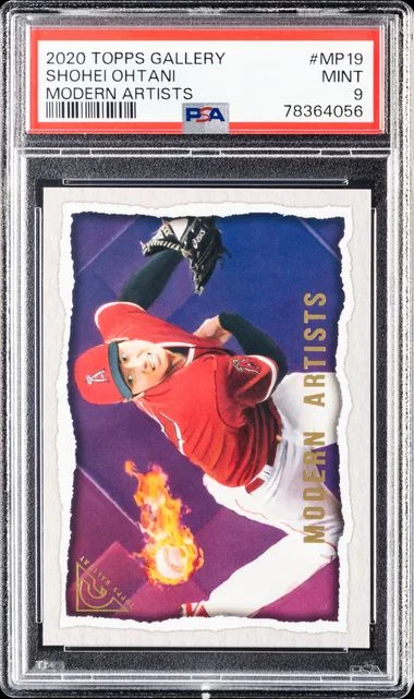2020 Topps Shohei Ohtani Gallery Modern Artists #MP19 card image