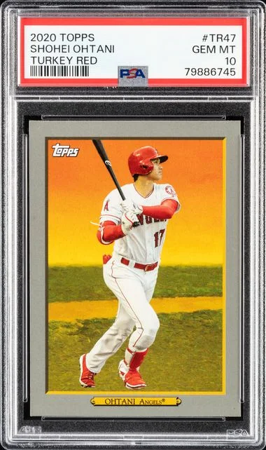 2020 Topps Shohei Ohtani Turkey Red #TR47 card image