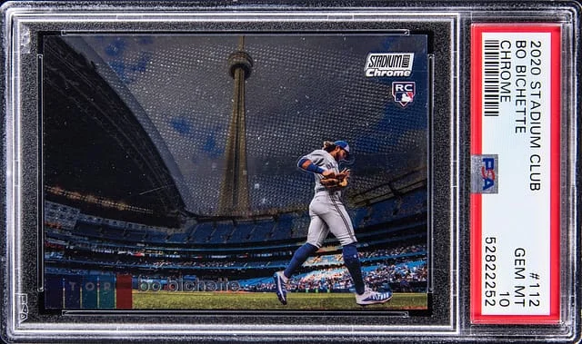 2020 Topps Stadium Club Chrome Bo Bichette #112 card image