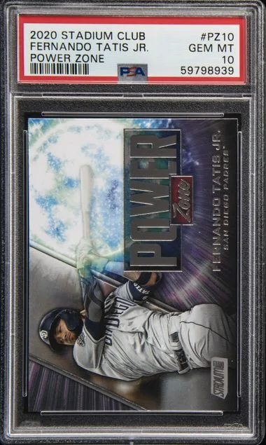 2020 Topps Stadium Club Fernando Tatis Jr. Power Zone #PZ-10 card image
