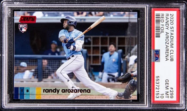2020 Topps Stadium Club Randy Arozarena #299 card image