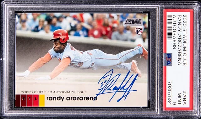 2020 Topps Stadium Club Randy Arozarena Autograph #ARA card image