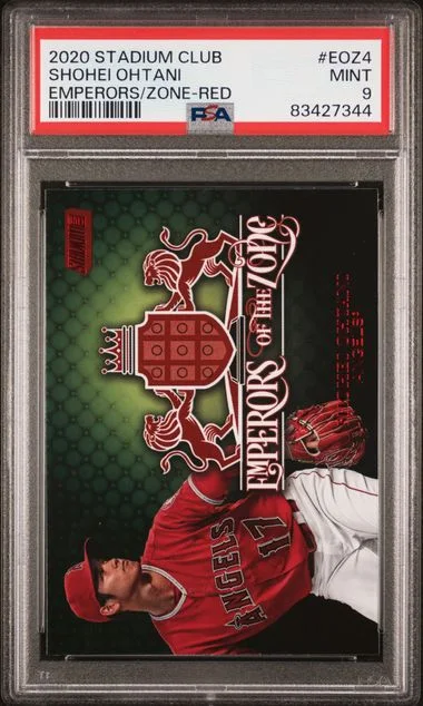 2020 Topps Stadium Club Shohei Ohtani Emperors Of The Zone Red #EOZ-4 card image