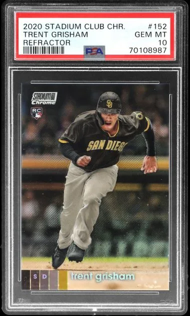 2020 Topps Stadium Club Trent Grisham Refractor #152 card image