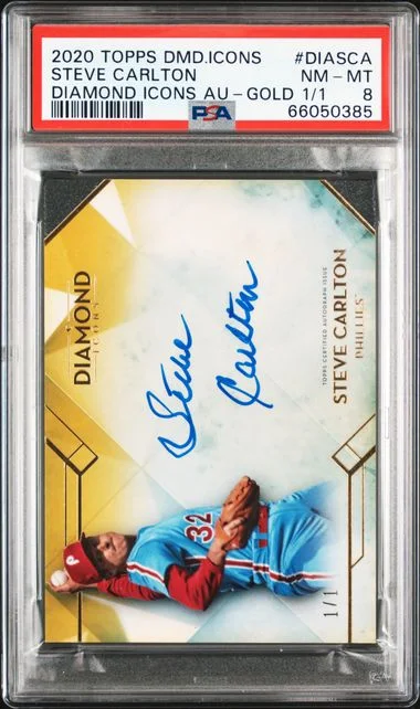 2020 Topps Steve Carlton Diamond Icons Diamond Icons Autographs #DIASCA card image