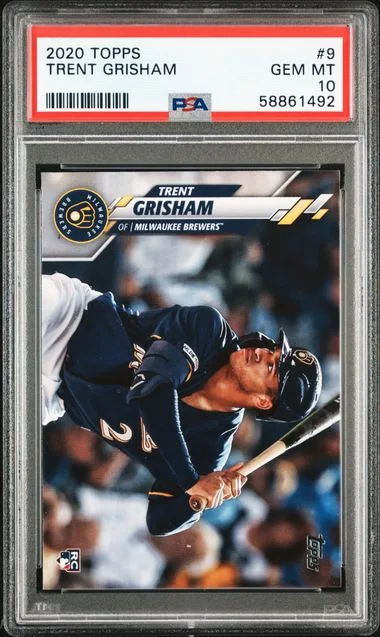 2020 Topps Trent Grisham #9 card image