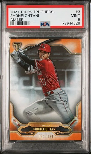 2020 Topps Triple Threads Shohei Ohtani #3 card image