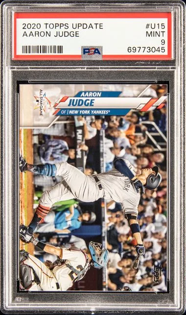 2020 Topps Update Aaron Judge #U15 card image