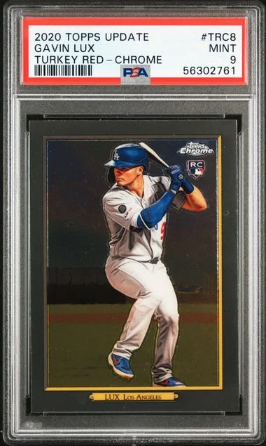 2020 Topps Update Gavin Lux Turkey Red #TRC8 card image