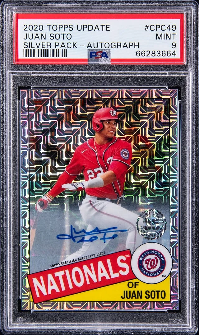 2020 Topps Update Juan Soto Silver Pack #CPC-49 card image