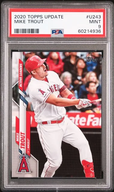 2020 Topps Update Mike Trout #U243 card image