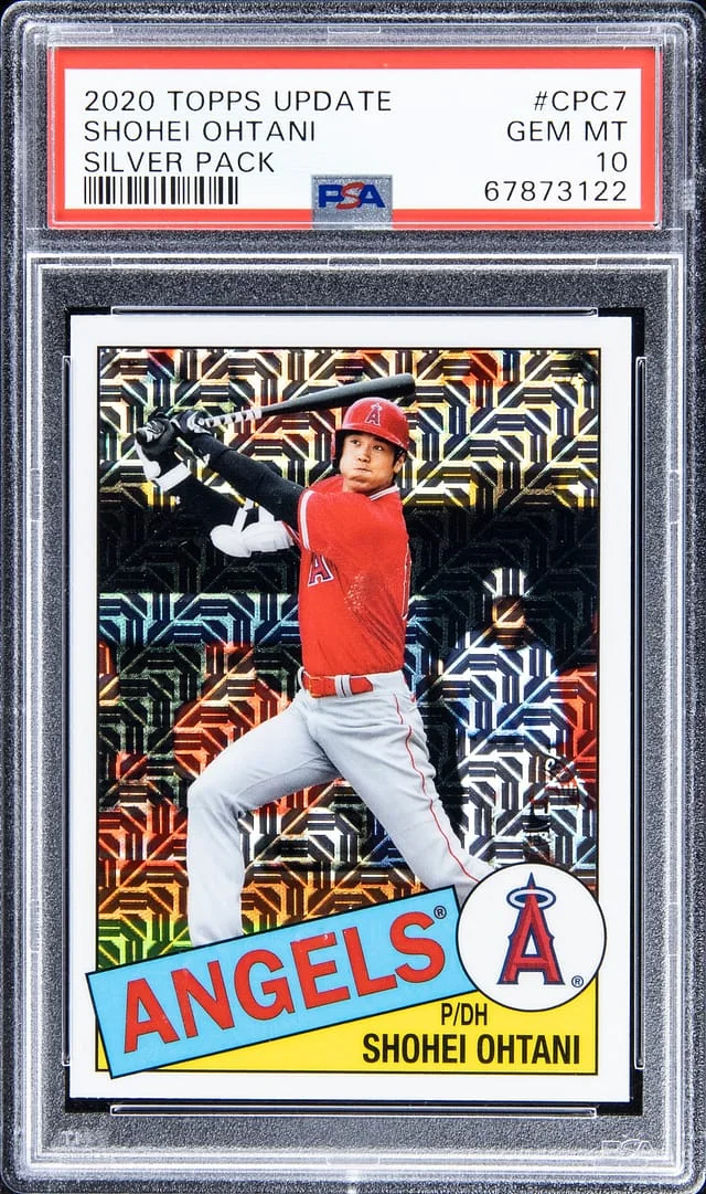 2020 Topps Update Shohei Ohtani Silver Pack #CPC-7 card image
