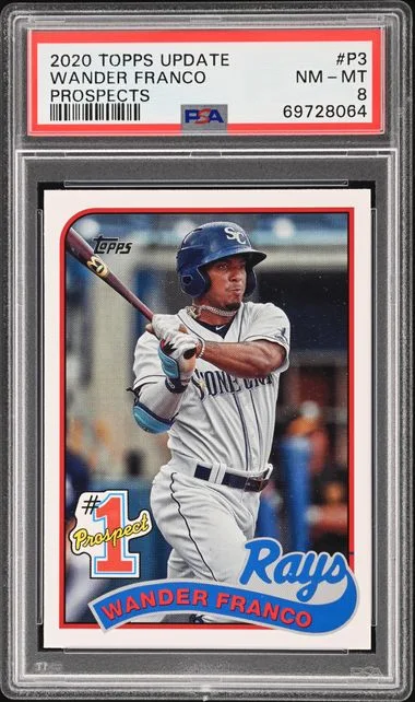 2020 Topps Update Wander Franco Prospects #P-3 card image
