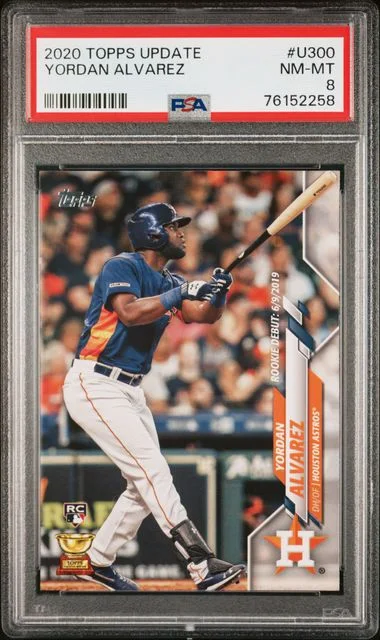 2020 Topps Update Yordan Alvarez #U300 card image