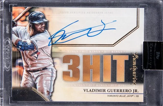 2020 Topps Vladimir Guerrero Jr. Luminaries Hit Kings Autograph #HK-VGJ card image