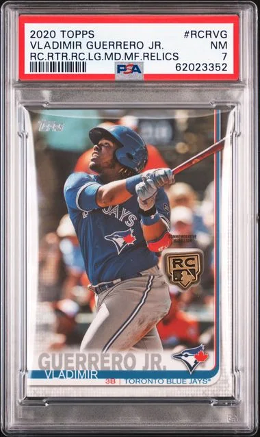 2020 Topps Vladimir Guerrero Jr. Retrospective Logo Medallion Manufactured Relics #RCRVG card image