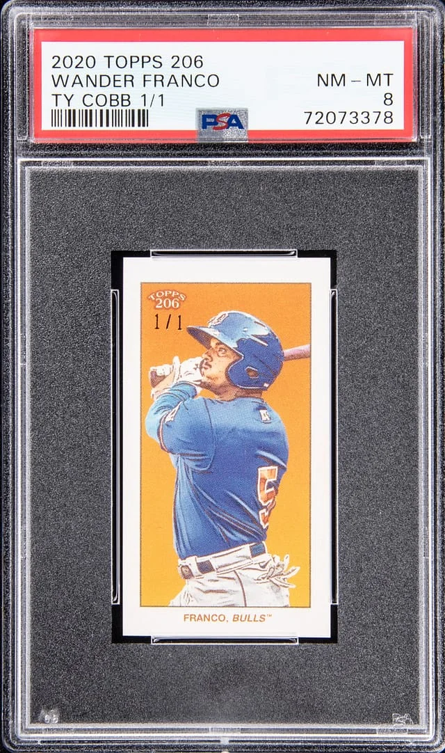 2020 Topps Wander Franco Ty Cobb Back #206 card image