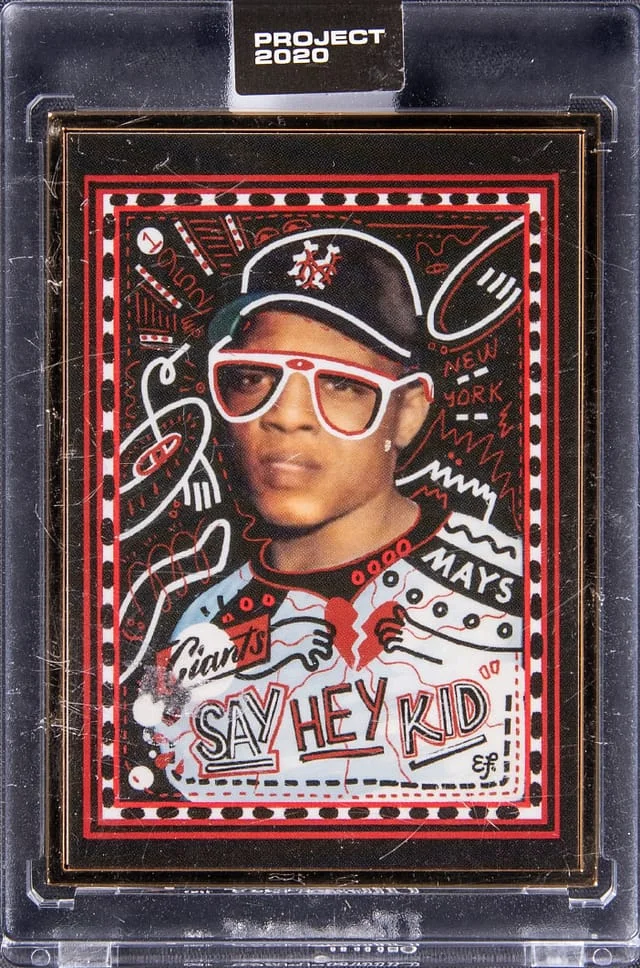 2020 Topps Willie Mays - TOPPS SEALED Project #27 card image