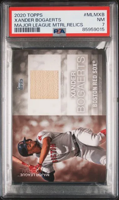 2020 Topps Xander Bogaerts Game-Used Major League Material Relics #MLMXB card image