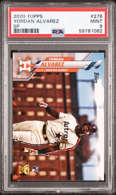 2020 Topps Yordan Alvarez #276 card image